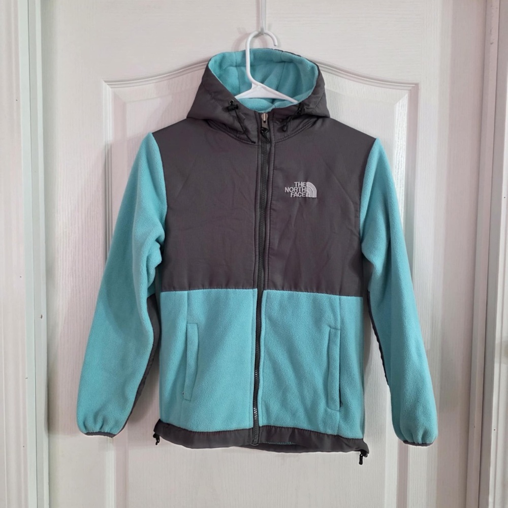 The North Face Kids' Gray and Blue Jacket